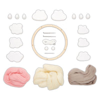 DOCRAFTS Filzset – Traumfänger in Rosa