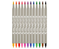 Doppelseitige Aquarellmarker JOVI Lettering / 12er-Set