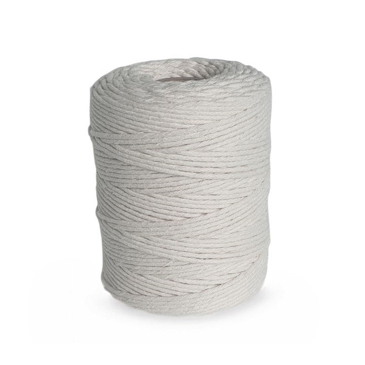 DP Craft Baumwollkordel für Makramee 2 mm weiß | verschiedene Größen — Bild 5