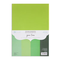 DP Craft Buntpapier-Set - 20 Blatt – Grün tones