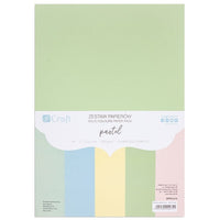 DP Craft Buntpapier-Set - 20 Blatt – pastel