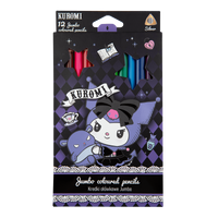 Dreikant-Buntstifte Colorino JUMBO Kuromi, 12 Farben
