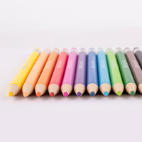 Druckbuntstifte APLI Color Click, 12 Stk. mit Ersatzminen und Anspitzer