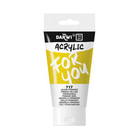 Acrylfarbe DARWI Acryl 75 ml – Gelb