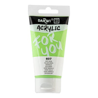 Acrylfarbe DARWI Acryl 75 ml – Gelbgrün