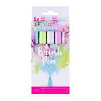 ROYAL TALENS Ecoline Aquarell-Pinselstift-Set PASTEL - 5 Stk.
