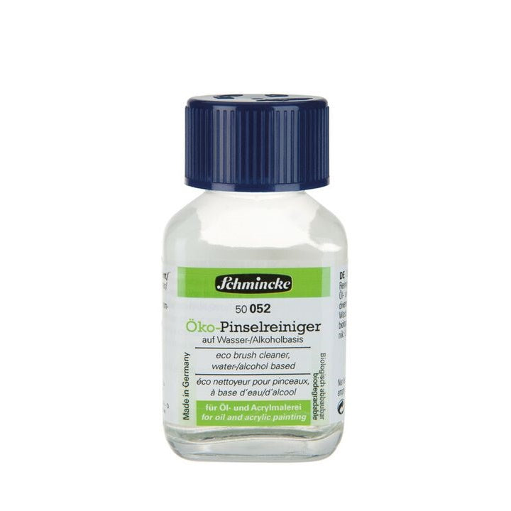 Schmincke Bio-Pinselreiniger für Öl- und Acrylfarben | verschiedene Größen | 60 ml