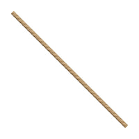 Elastic wood stripe 100 cm – MDM 0408 gedreht 0,8 x