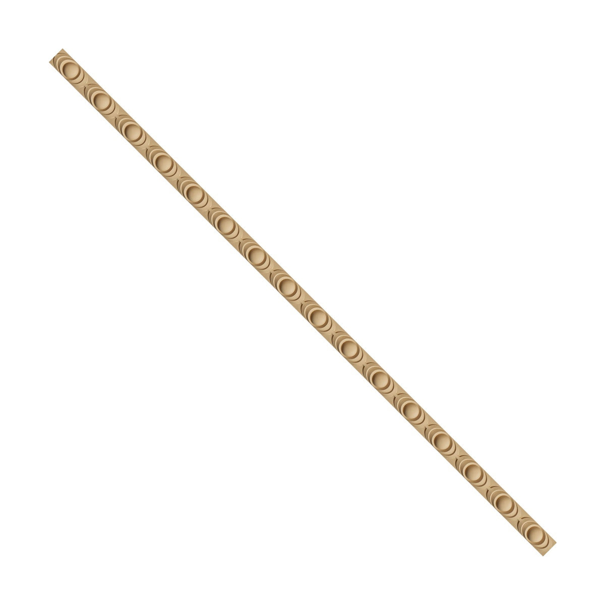Elastic wood stripe 100 cm – Punktmuster 1,9 x