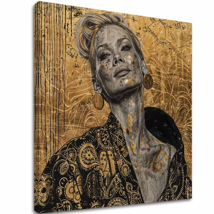Elegantes Wandbild Frau „Selbstbewusstsein“ | verschiedene Größen — Bild 5