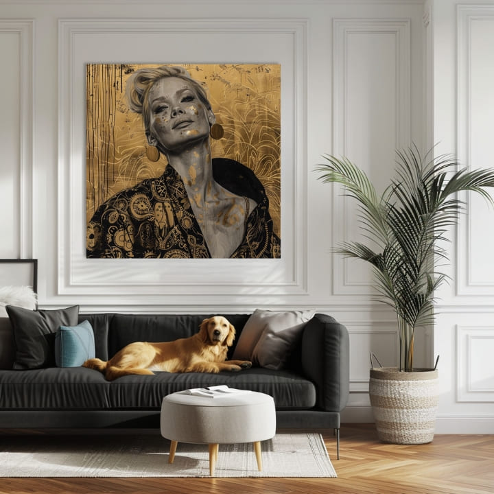 Elegantes Wandbild Frau „Selbstbewusstsein“ | verschiedene Größen — Bild 6