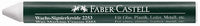 Faber-Castell 2253 W Wachsstift für glatte Oberflächen in Weiß | ARTMIE