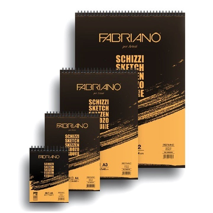 FABRIANO SKETCH Skizzenblock mit Spiralbindung | ARTMIE
