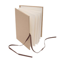 Faltbares Scrapbook-Album im Akkordeon-Design mit Wildlederband | ARTMIE
