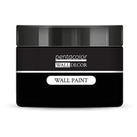 Wandfarbe Wall Decor 150 ml | verschiedene Farbtöne | Kohleschwarz