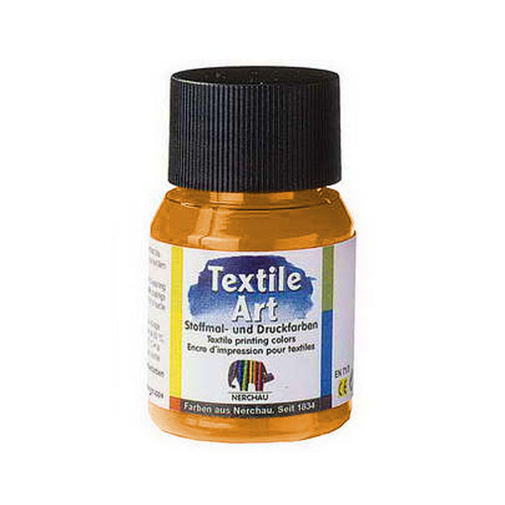 Textilfarbe für helle Stoffe 59 ml – Neon Orange