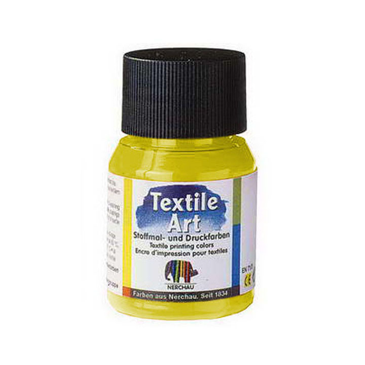 Textilfarbe für helle Stoffe 59 ml – Gelb