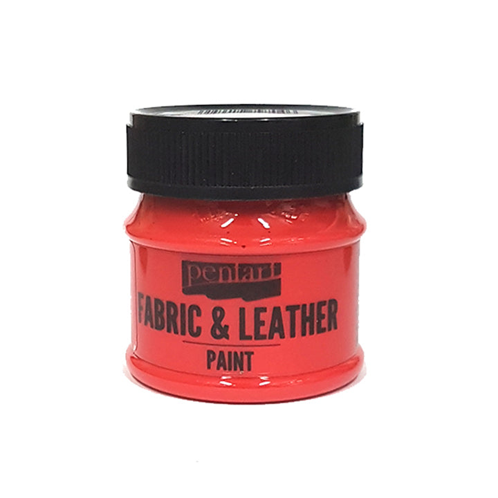 Pentart Textil- und Lederfarbe 50 ml | verschiedene Farben | rot
