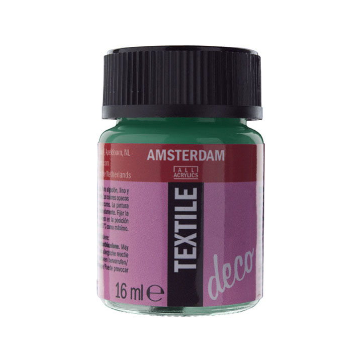 Amsterdam Textile Deco 16ml / 40 Farbnuancen | verschiedene Farben | 685-türkis opak