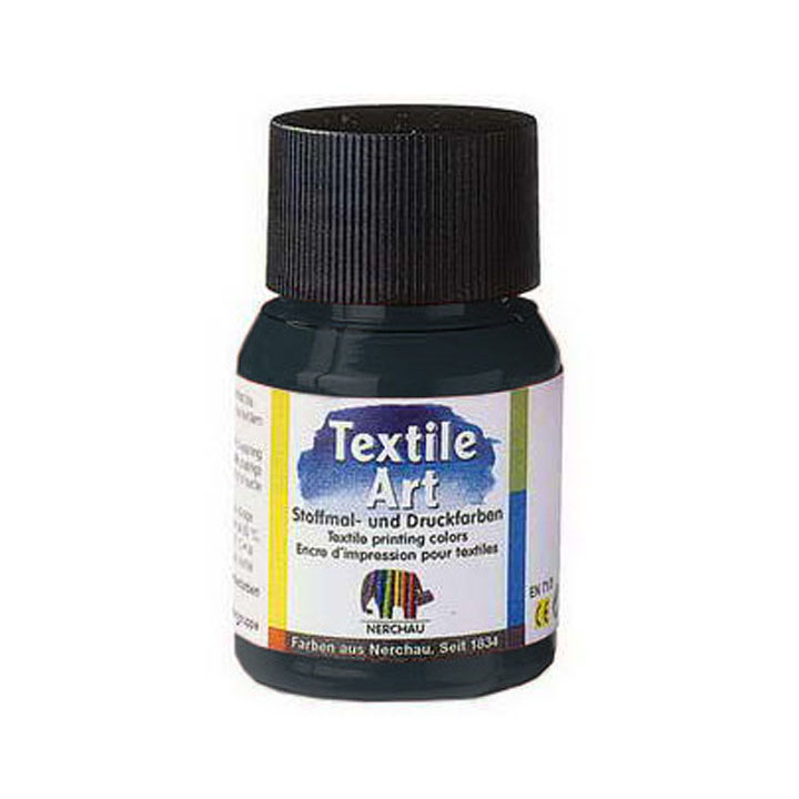 Stoffmalfarbe für dunkle Textilien 59ml | verschiedene Farbtöne | schwarz