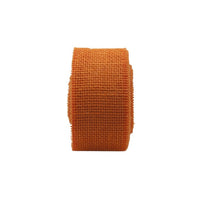 Farbige Jute-Stoffband 7 cm x 10 m – Ocker