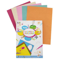 Farbpapier A4 Set mit 70 Blatt für kreative Bastelprojekte | ARTMIE
