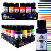 Farbset für Textilien Phoenix 12–24 x 59 ml