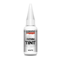 Farbtinte mit hohem Pigmentgehalt zur tropfenweisen Dosierung in Epoxidharz.