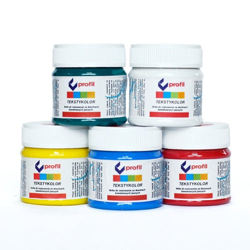 Profil Textilfarbe auf Wasserbasis - 50 ml | verschiedene Farben | Standard