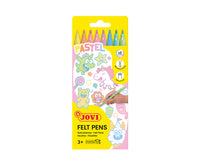 Filzstifte JOVI auswaschbar Pastell 3 mm / 8er Set