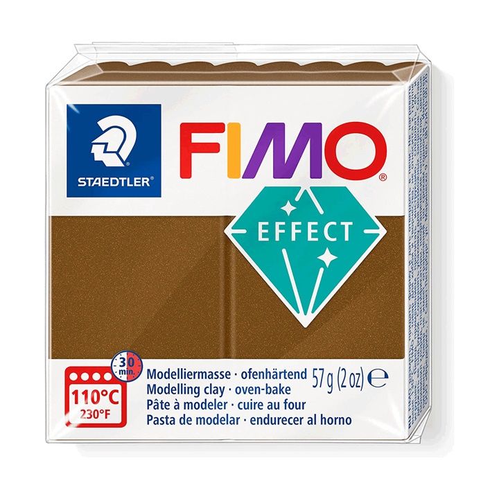 FIMO Effect Modelliermasse in Stein-Optik, geeignet für Einsteiger und fortgeschrittene Künstler.