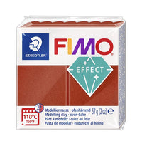 FIMO Effect Modelliermasse 57 g mit praktischer Unterteilung in 8 Portionen zum leichten Mischen.