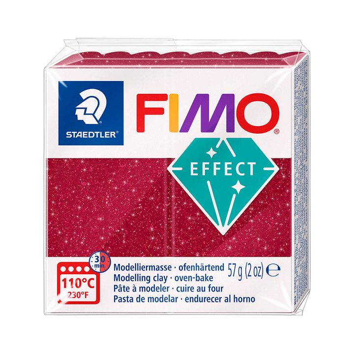 FIMO Effect Modelliermasse 57 g – Transparentes Gelb