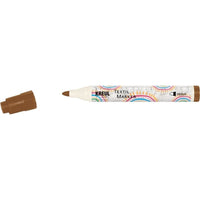 KREUL Textilmarker Medium | verschiedene Farbtöne | Brown