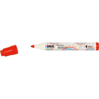 KREUL Textilmarker Medium | verschiedene Farbtöne | rot