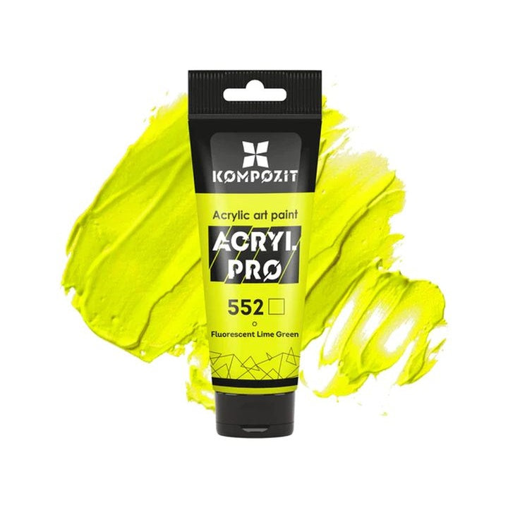 Fluoreszierende Acrylfarbe ACRYL PRO ART Kompozit 75 ml | verschiedene Farbtöne — Bild 3