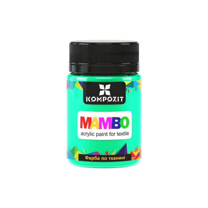 Fluoreszierende Textil- und Lederfarbe MAMBO 50 ml – 81 fluoreszierendes Grün