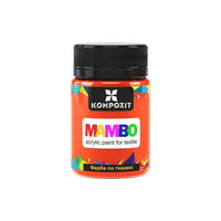 Fluoreszierende Textil- und Lederfarbe MAMBO 50 ml – 83 fluoreszierendes Orange