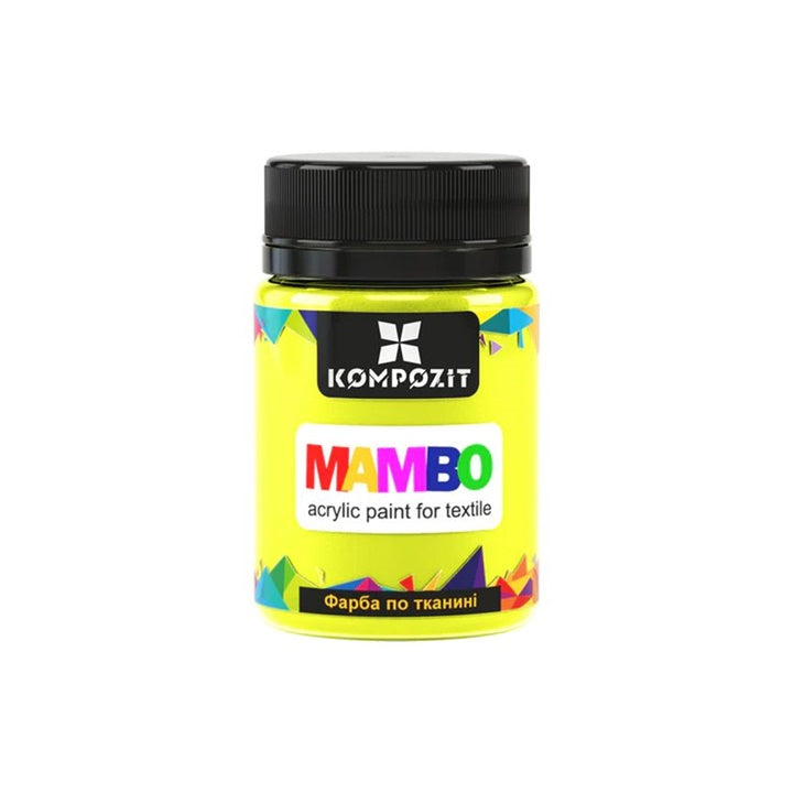 Fluoreszierende Textil- und Lederfarbe MAMBO 50 ml