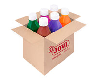 Flüssige Temperafarbe JOVI Kindermalfarben-Set 6 x 250 ml – Farbmix B
