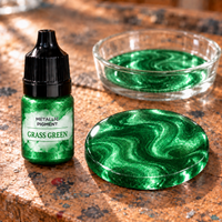 Flüssiges Metallic-Pigment für Harz 5 ml – Grasgrün (Grass Green)