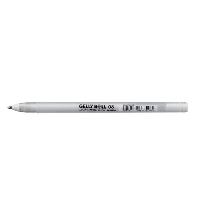 Sakura Gelly Roll Gelschreiber in Weiß | verschiedene Strichstärken | 08 medium