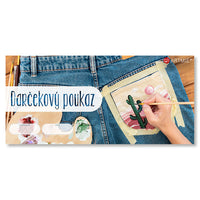 Geschenkgutschein für Textil- und Ledermalerei
