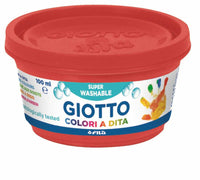 GIOTTO Be-Be Fingermalfarben 6 x 100 ml