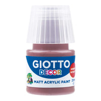 Giotto Decor Acrylfarbe matt 25 ml – Umbra Natur