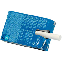 Weiße staubfreie Kreide GIOTTO Robercolor 10 Stk.