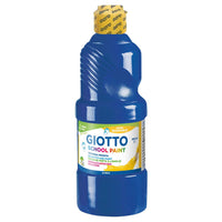 GIOTTO School Paint auswaschbare Temperafarbe 500 ml – Blau