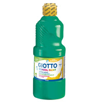 GIOTTO School Paint auswaschbare Temperafarbe 500 ml – Grün