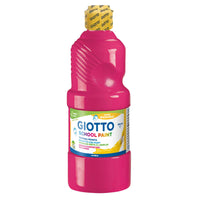 GIOTTO School Paint auswaschbare Temperafarbe 500 ml – Magenta