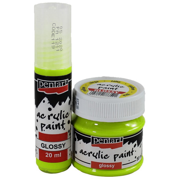 Glänzende Acrylfarbe 20 ml | verschiedene Farben — Bild 26